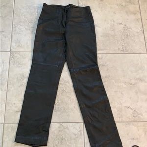 Sexy leather pants